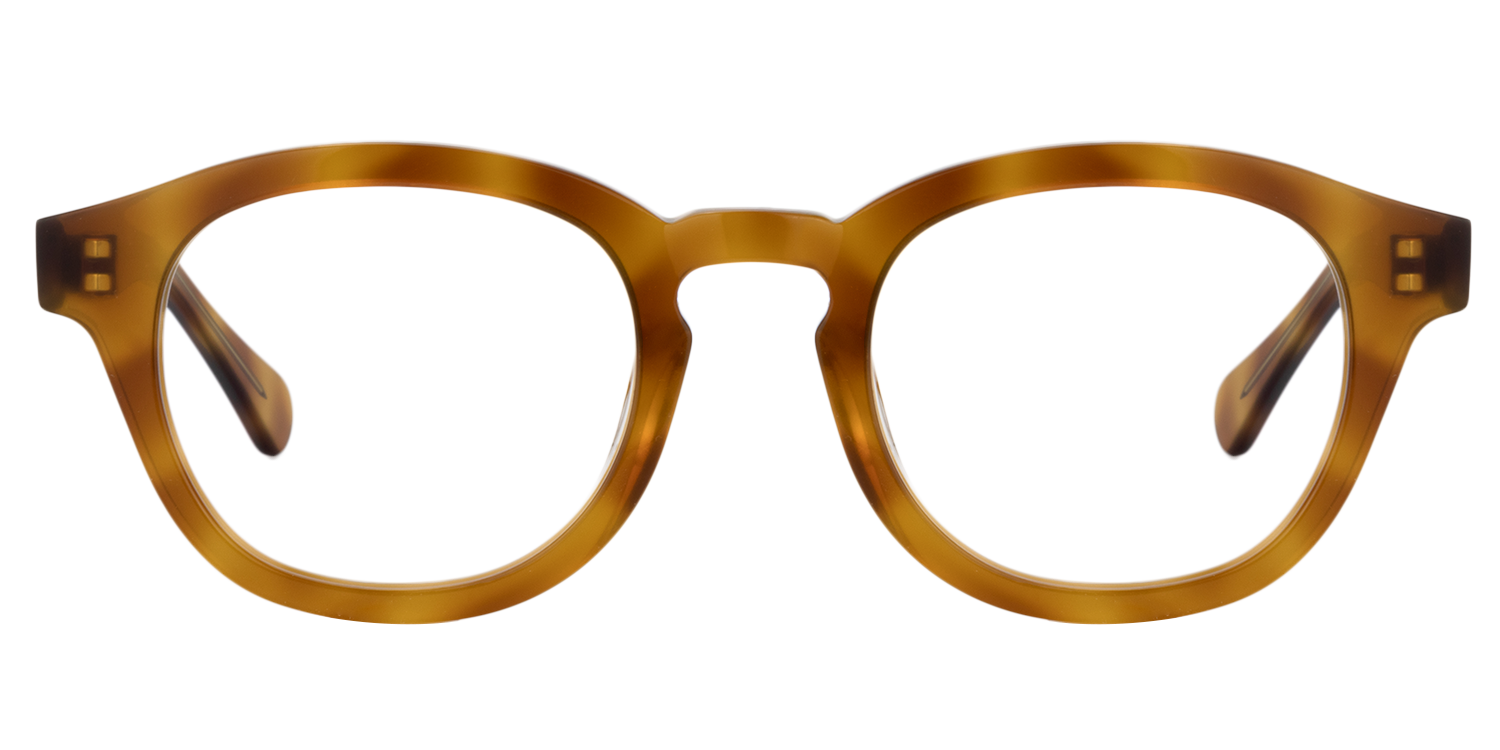 Round Light Brown Glasses | Zeelool Glasses0