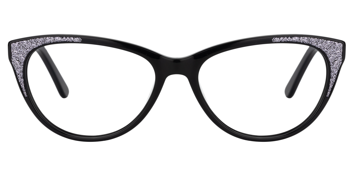 Cat eye Black Glasses | Zeelool Glasses0