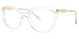Omari Cateye Clear Glasses1