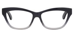 Rock Cat Eye Graduated Color Glasses0