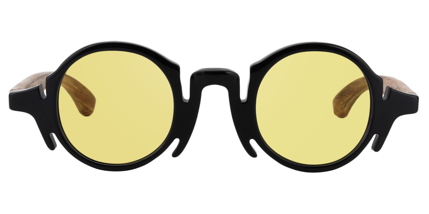 Round Black Glasses | Zeelool Glasses7