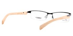 Yvonne Rectangle Black Glasses5