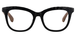 Charlee Square Black Glasses0