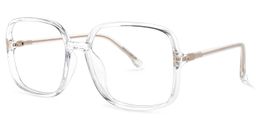 Quinten Square Clear Glasses1