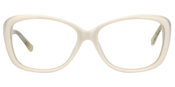 Brianna Oval Creamy Glasses0