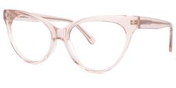 Caron Cat Eye Beige Glasses1