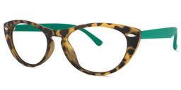 Rebecca Cateye Yellow-Tortoise Glasses1