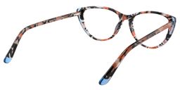 Benson Oval Red Floral Glasses5