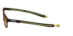 Charles Rectangle Brown Sports Glasses7