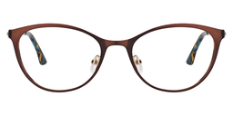 Miya Cat eye Brown Glasses0