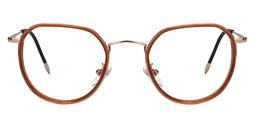 Allen Round Brown Glasses0