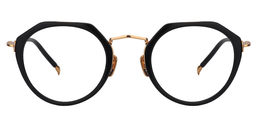 Elvis Geometric Black Glasses0