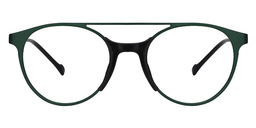 Bert Aviator Green Glasses0