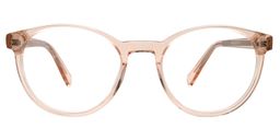 Andrew Round Beige/Clear Glasses0