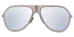 Adolf Aviator Gray Sunglasses0