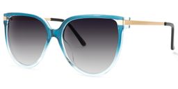 Sergio Cateye Blue Sunglasses1