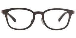 Ahern Rectangle Brown Glasses0