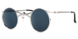 Esther Round Sliver Sunglasses1