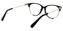 Aeolus Round Black Glasses6
