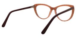 Aiken Cat eye Gray Tortoise Glasses5