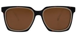 Akbar Square Tortoise Sunglasses0