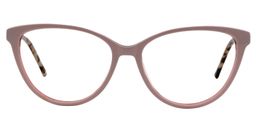 Alan Oval Pink Glasses0