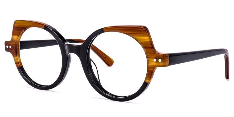 Gilbert Cateye Black Glasses
