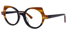 Gilbert Cateye Black Glasses1