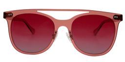Alasdair Aviator Red Sunglasses0