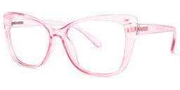 Wallace Cateye Pink Glasses1