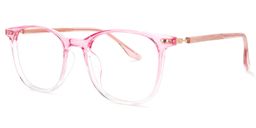 Wilfred Square Pink Glasses1