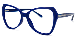 Eleanora Butterfly Blue Glasses2