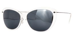 Abraham Cat-eye Clear Sunglasses3
