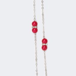 Red Beads Eyeglasses Chain-022