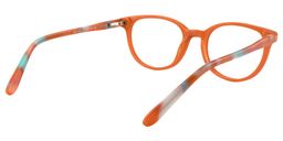Dennise Square Orange Glasses5