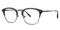 Eulalia Square Dark-Gray Glasses1