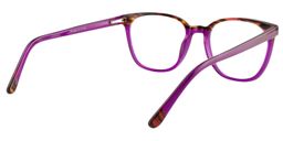 Daisy Square Purple Glasses5