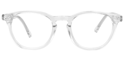 Victor Round Clear Glasses0