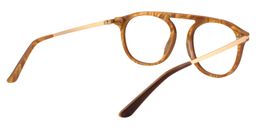 Aldric Square Brown Glasses5
