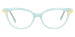 Lois Cat Eye Light Green Glasses0