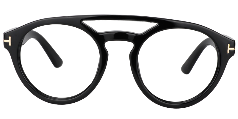 Aviator Black Glasses | Zeelool Aviator Glasses0