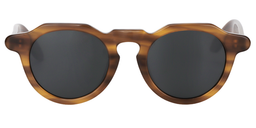 Odom Round Brown Sunglasses0