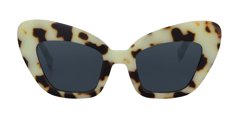 Cateye Light Tortoise Sunglasses | Zeelool Sunglasses0
