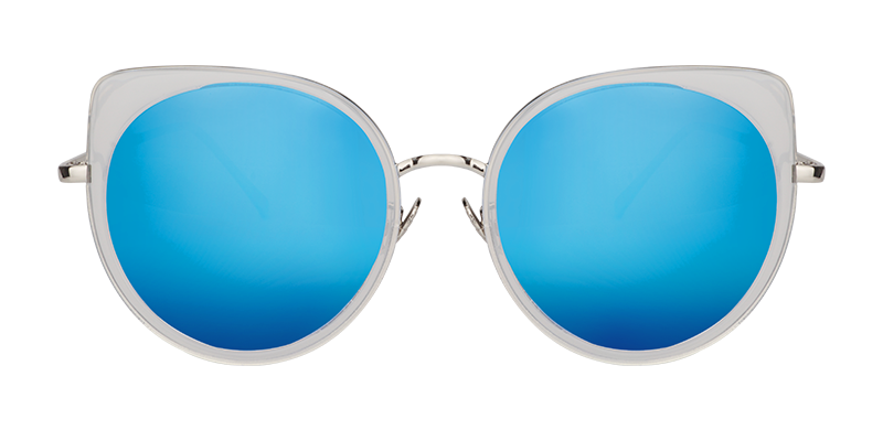 Cateye Clear Sunglasses | Zeelool Sunshades0