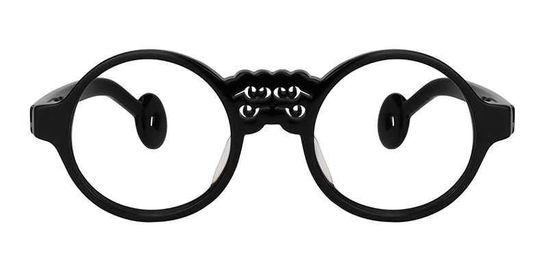 Round Black Glasses | Zeelool Optical Online0