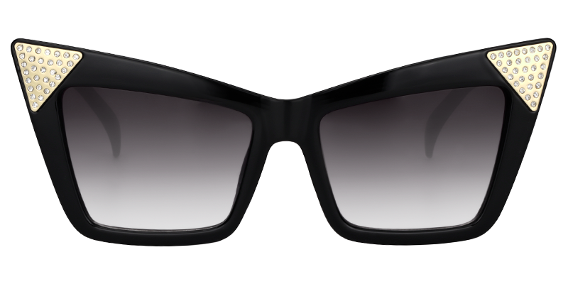 Cateye Black Sunglasses | Zeelool Sunglasses Online0
