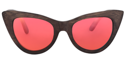 Lacey Cateye Wood Sunglasses0