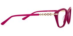 Gayle Cateye Amaranth Glasses3