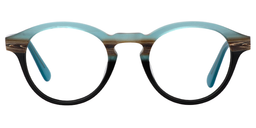 Darby Round Blue Glasses1