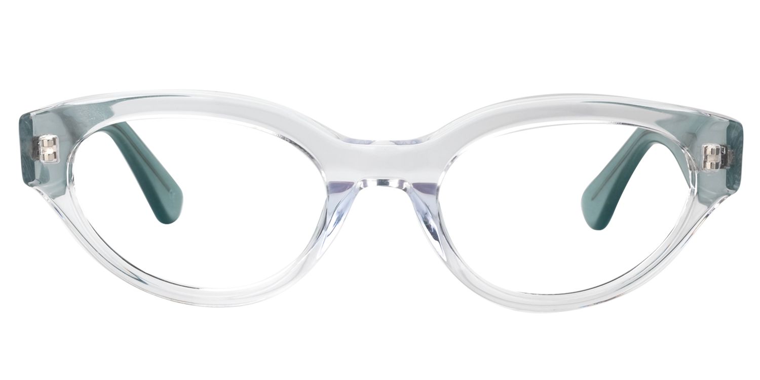 Oval Clear Glasses | Zeelool Glasses0